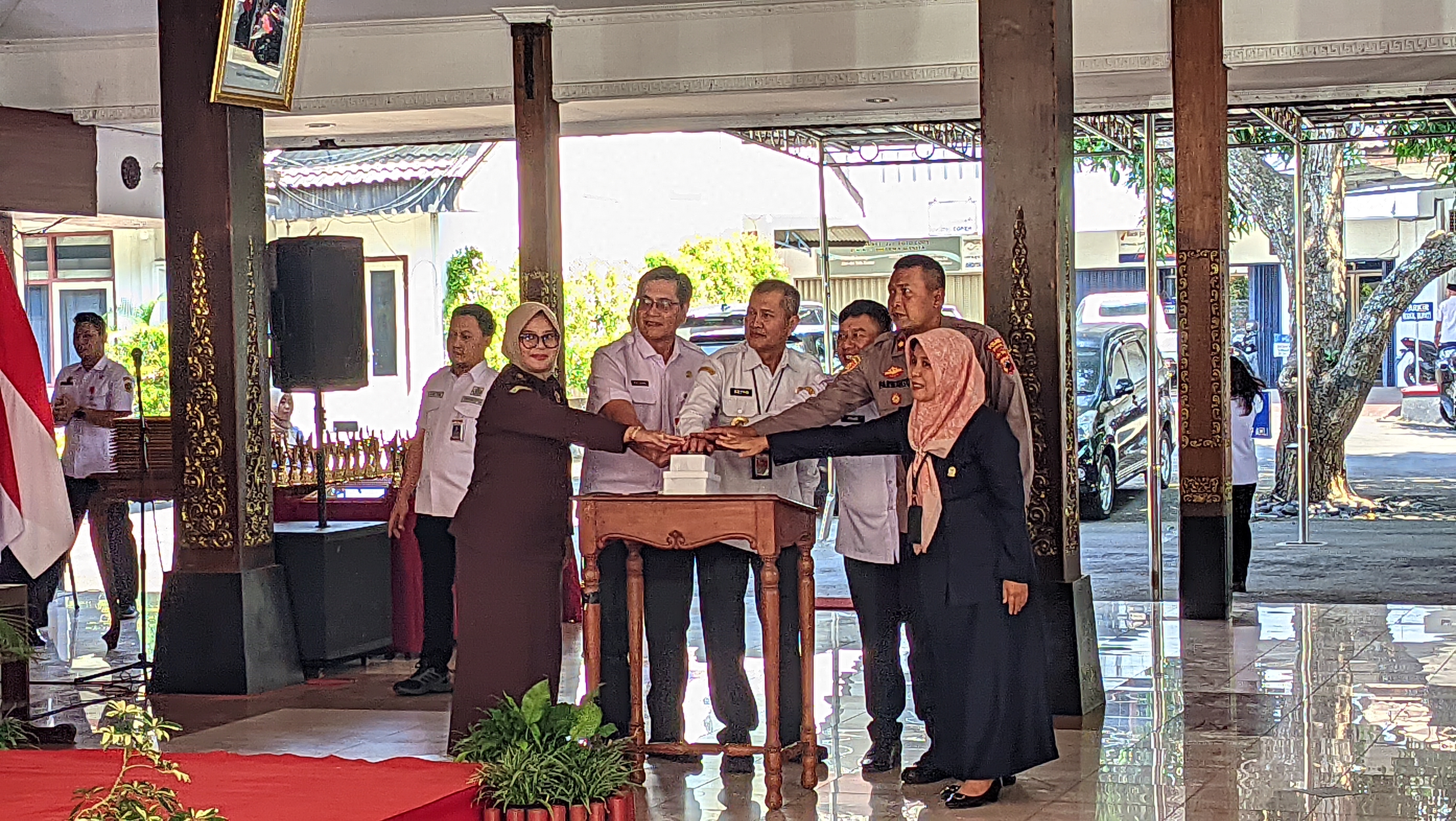 Launching Telunjuk Sakti MPP Nyawiji, Pemkab Wonogiri Perkuat Transformasi Digital Layanan Adminduk